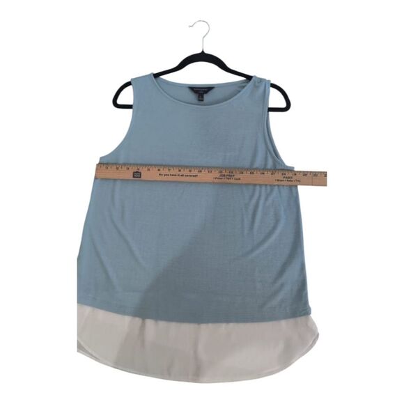 Banana Republic Light Blue Muscle Tee - Picture 3 of 9